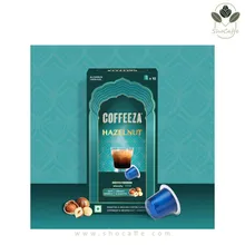 کپسول قهوه نسپرسو کافی زا مدل فندق CoffeeZa Hazelnuts